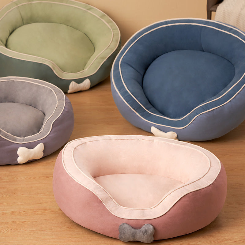 Pet Cat Bed Soft Sofa Warm Dog Bed Bench Cat Puppy Sleep Kennel Pet House for Small Medium Pet Supplies