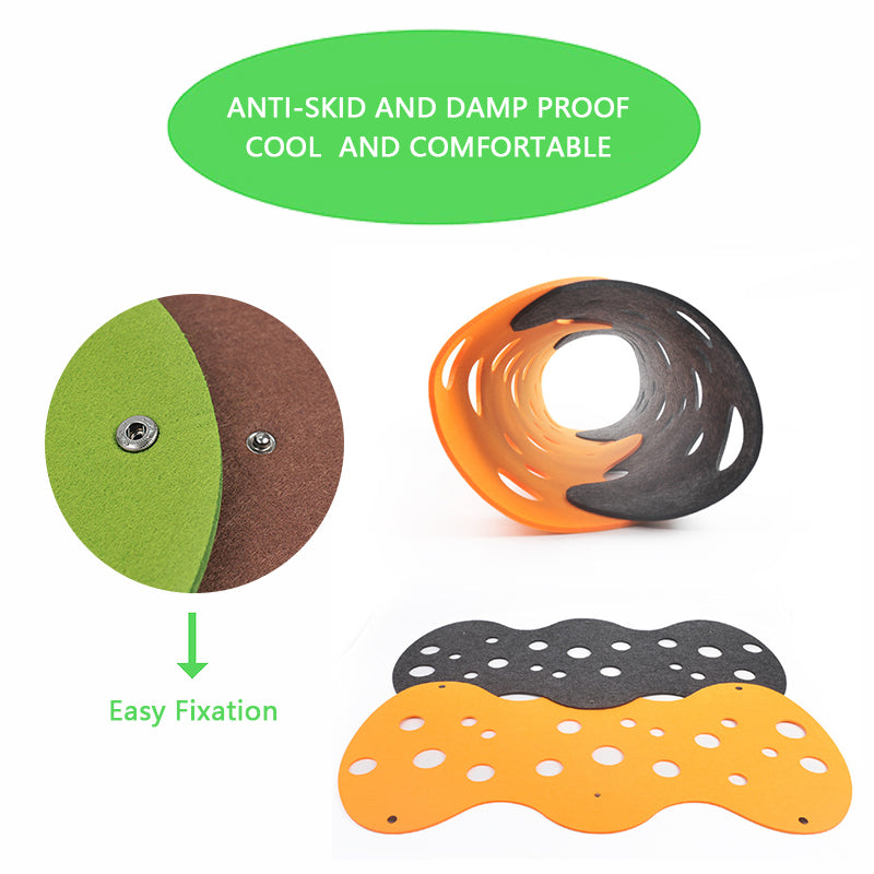 Pet Cat Tunnel Toy Felt Nest Collapsible Tube House Interactive Pet Play Accessories