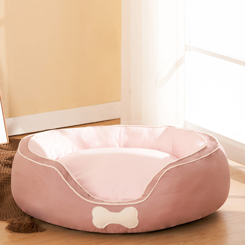 Pet Cat Bed Soft Sofa Warm Dog Bed Bench Cat Puppy Sleep Kennel Pet House for Small Medium Pet Supplies