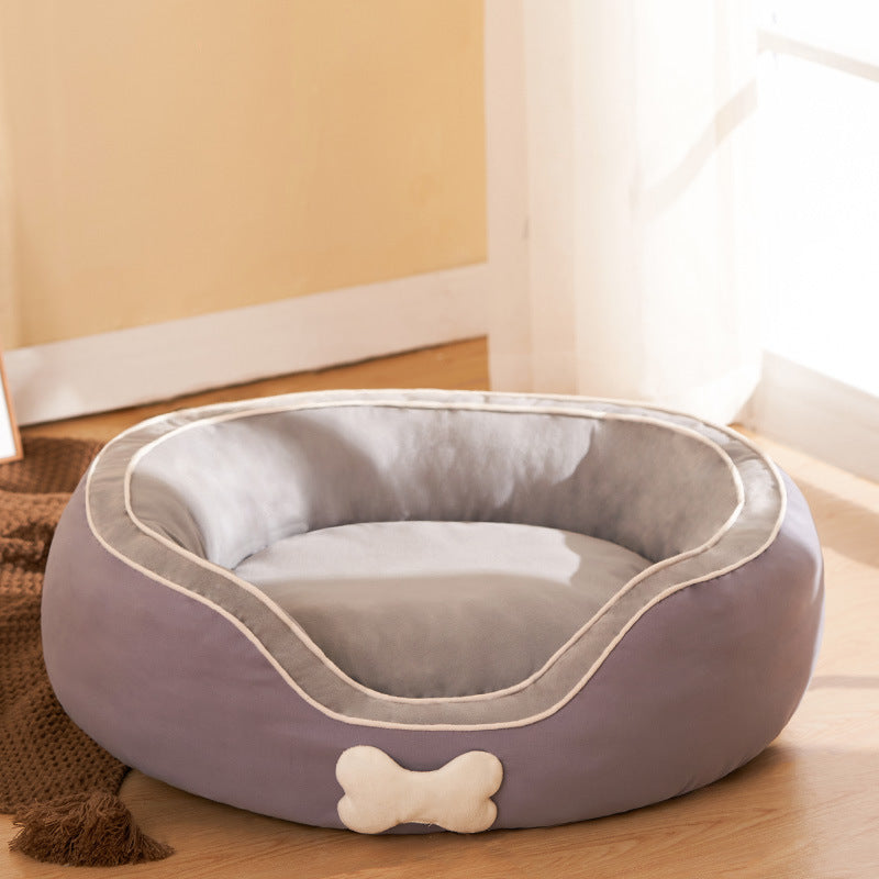 Pet Cat Bed Soft Sofa Warm Dog Bed Bench Cat Puppy Sleep Kennel Pet House for Small Medium Pet Supplies