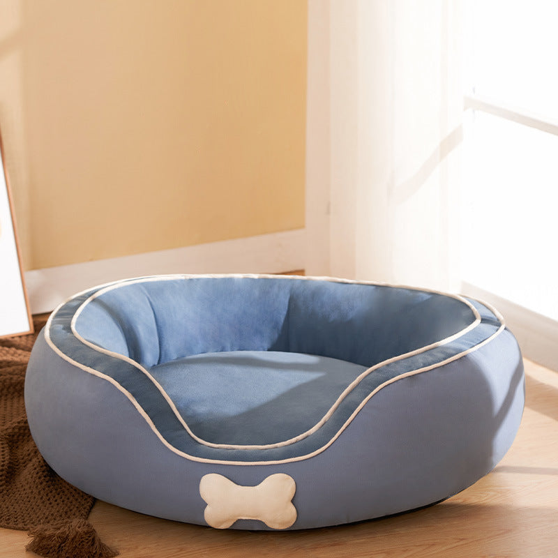 Pet Cat Bed Soft Sofa Warm Dog Bed Bench Cat Puppy Sleep Kennel Pet House for Small Medium Pet Supplies