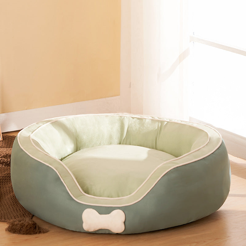 Pet Cat Bed Soft Sofa Warm Dog Bed Bench Cat Puppy Sleep Kennel Pet House for Small Medium Pet Supplies