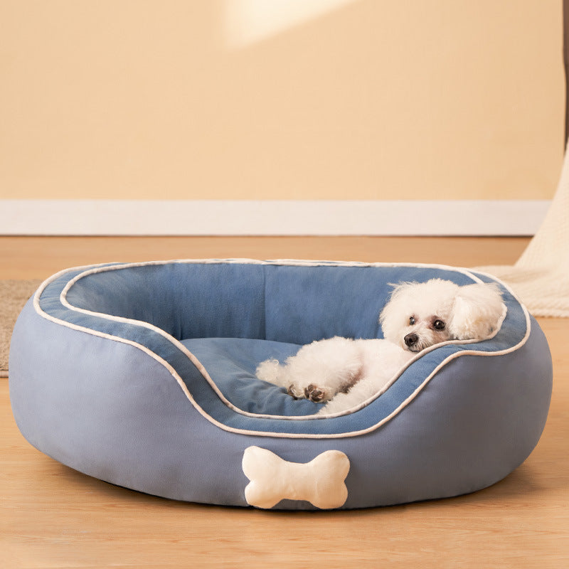 Pet Cat Bed Soft Sofa Warm Dog Bed Bench Cat Puppy Sleep Kennel Pet House for Small Medium Pet Supplies
