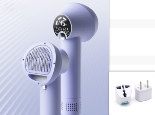 Pet Smart Hair Dryer Cat Dog Grooming Blow & Comb Silent No Harm Pet Supplies Pet Products