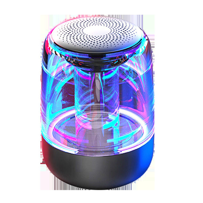 Speaker Wireless Bluetooth Fancy Glass Subwoofer Speaker