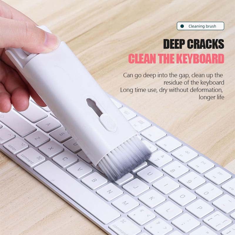 Multifunctional Keyboard Bluetooth Headset Cleaning Tools Set Keycap Puller Kit