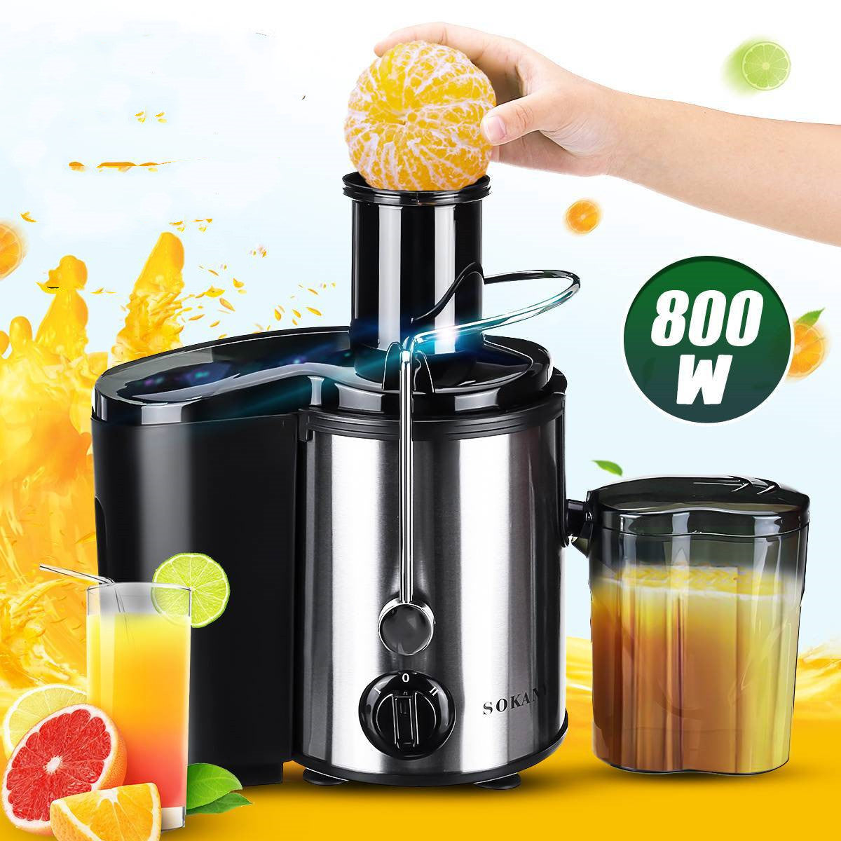 Home Multifunctional Stainless Steel Juicer