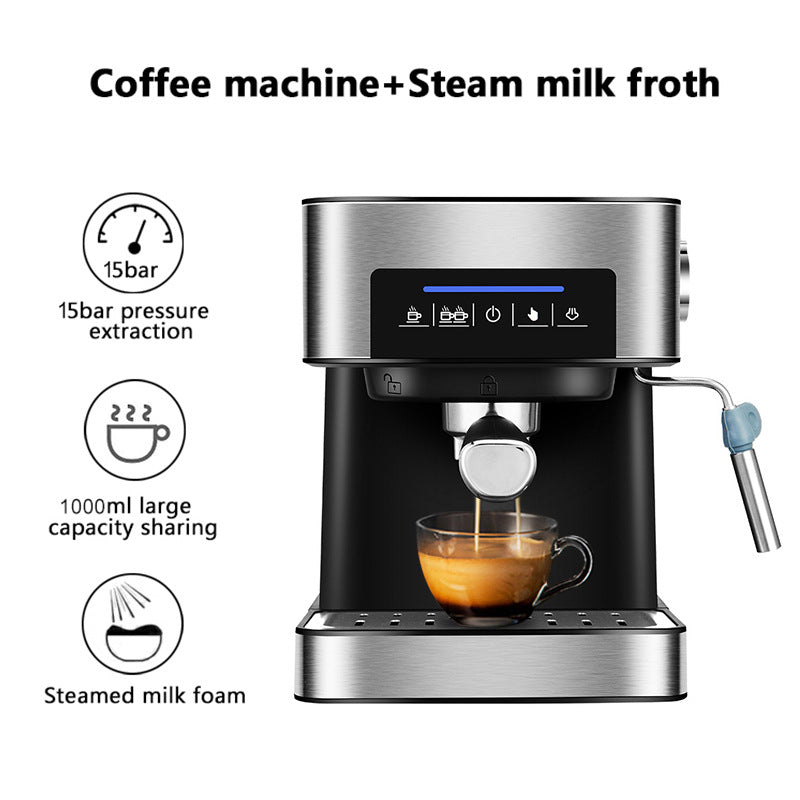 Home Smart Home Espresso Machine with Steam Milk Frother