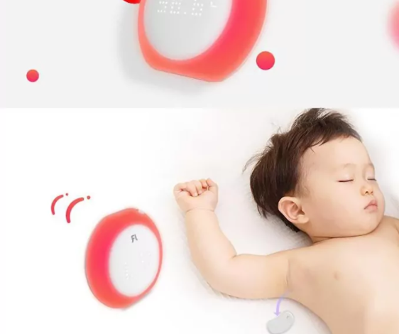 Children Smart Body Temperature Stickers Monitor and Detection Alarm