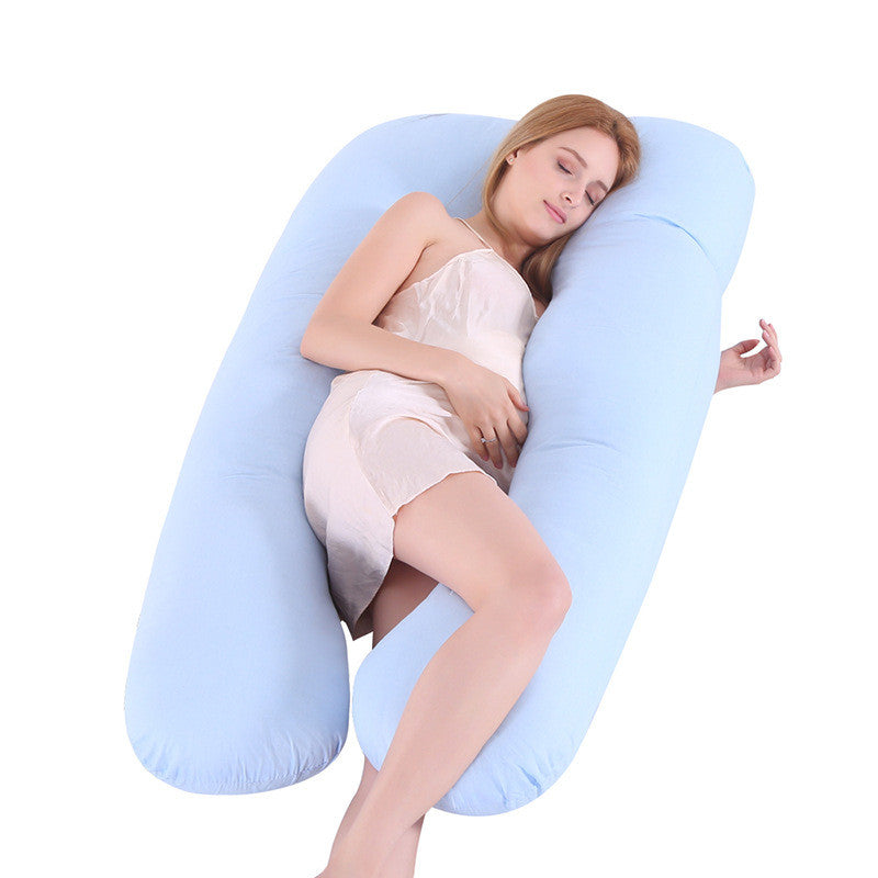 Women Support Pillow for Pregnancy U Shape Maternity Pillows Pregnancy Ice Silk