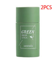 Skin Cleansing Green Tea Clay Mask Stick Oil Control Anti-Acne Whitening Seaweed Mask Skin Care