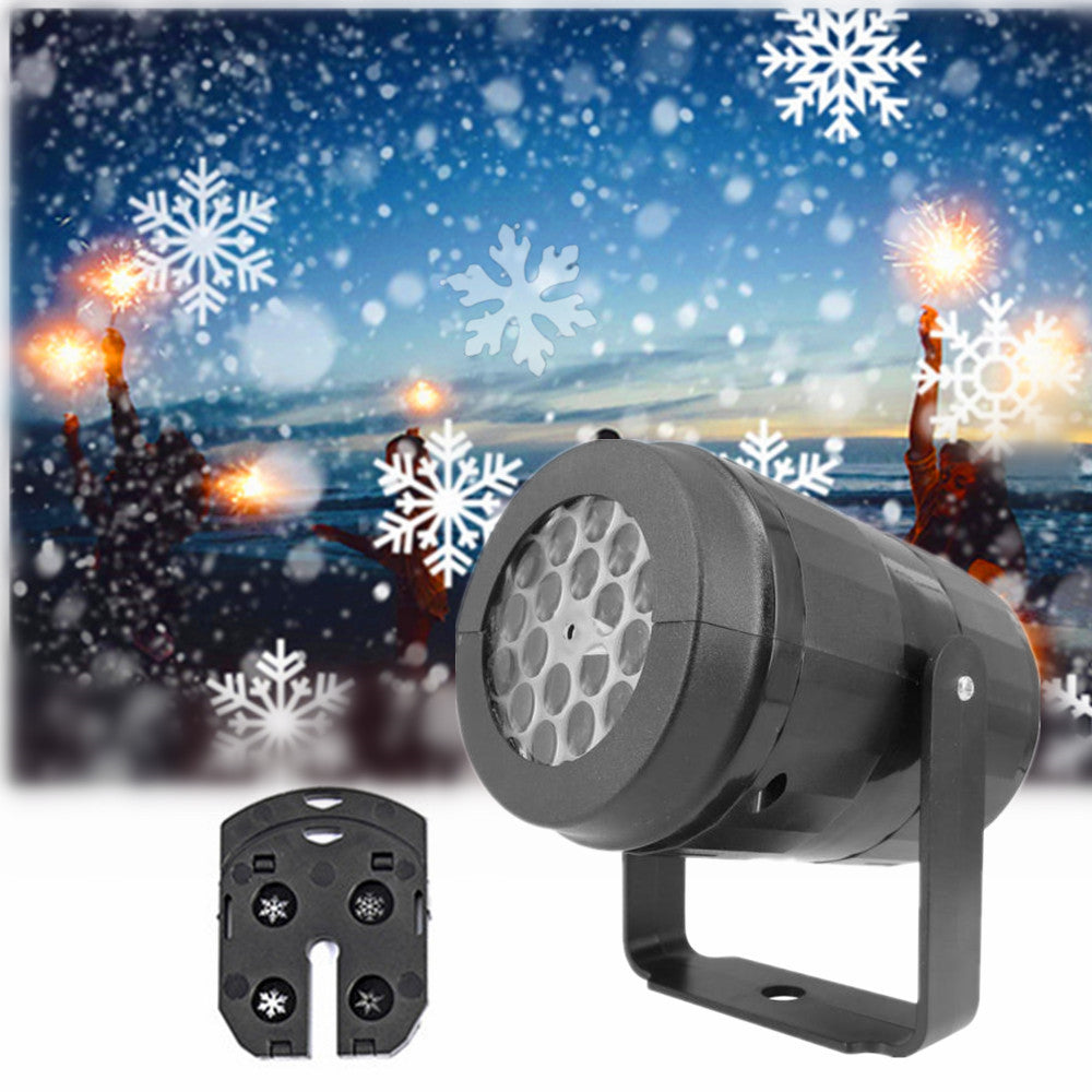 Holiday LED Christmas Snow Lights Projector Christmas Lamp