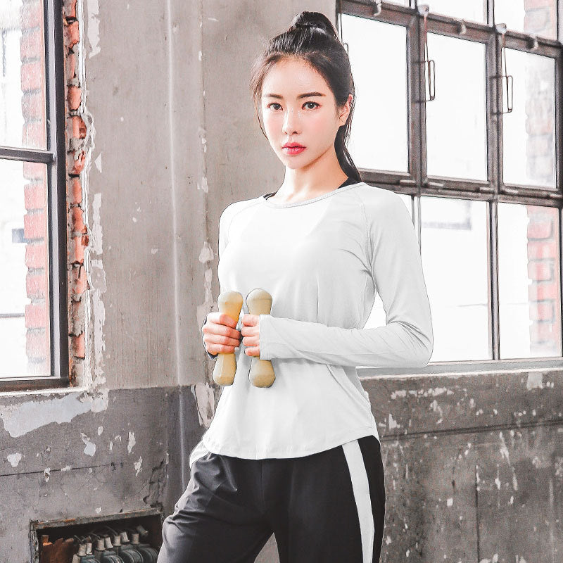 Women's Activewear Exercise Quick Drying Running Long Sleeve