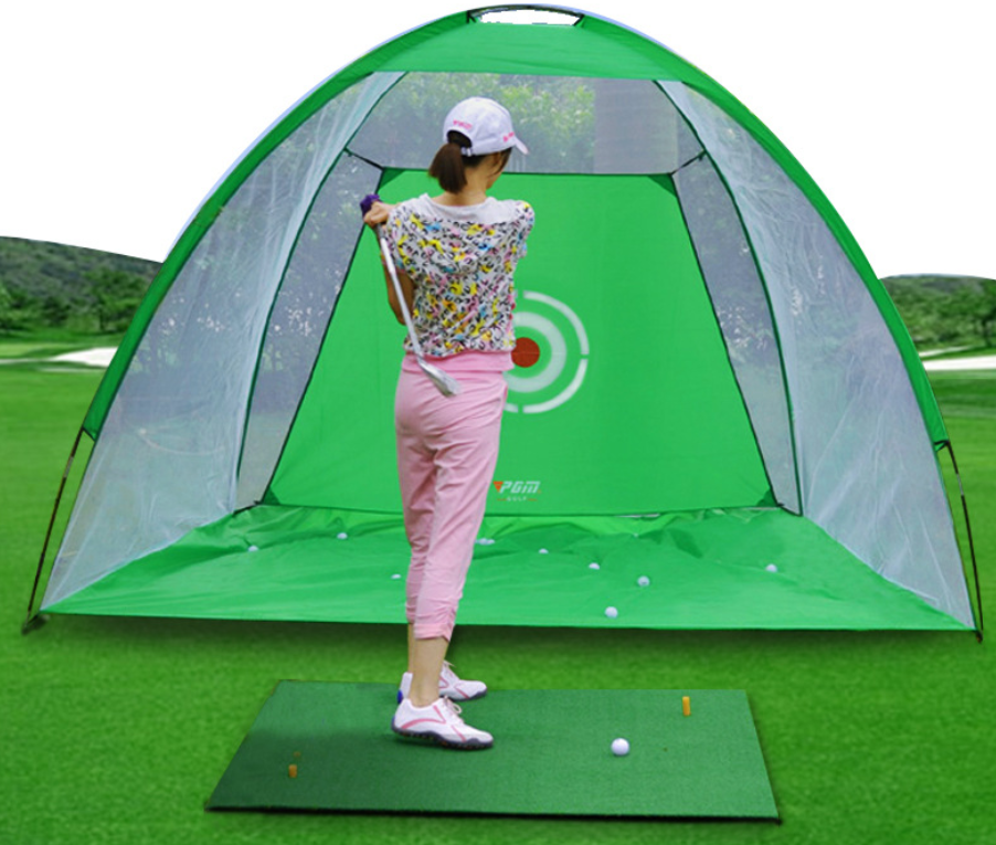 Golf Practice Net Tent Golf Hitting Cage Golf Training Equipment Mesh Outdoor