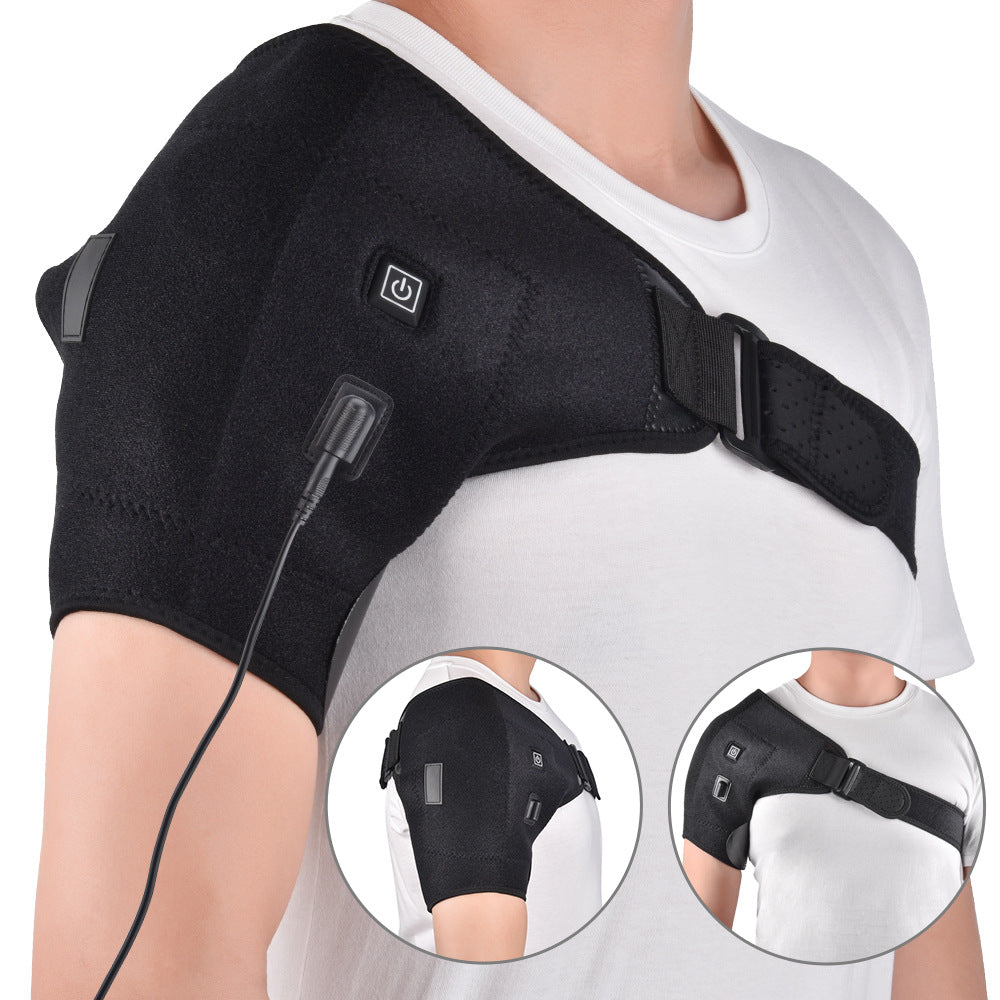 Heat Therapy Adjustable Shoulder Heating Pad for Pain Bursitis Tendinitis Shoulder Brace Tool