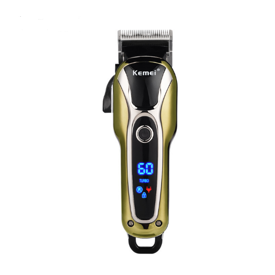 Men's Professional Hair Grooming Clippers Rechargeable Electric Beard Trimmer