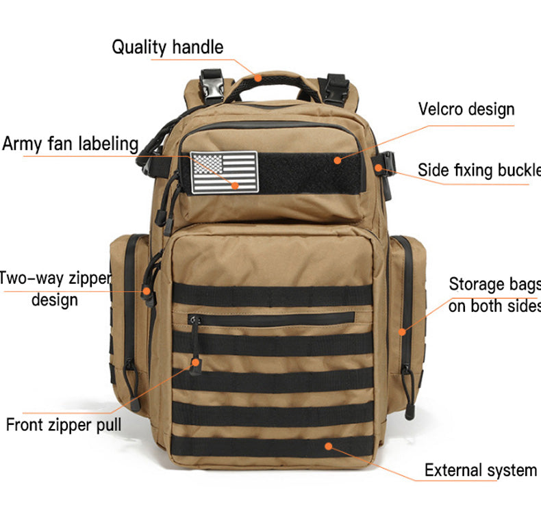 Camouflage Hiking Waterproof Backpack