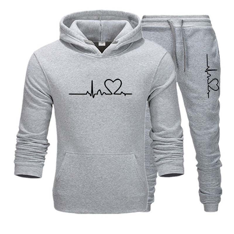 Men's Activewear Fashion Hooded Pure Fleece