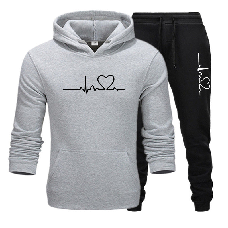 Men's Activewear Fashion Hooded Pure Fleece