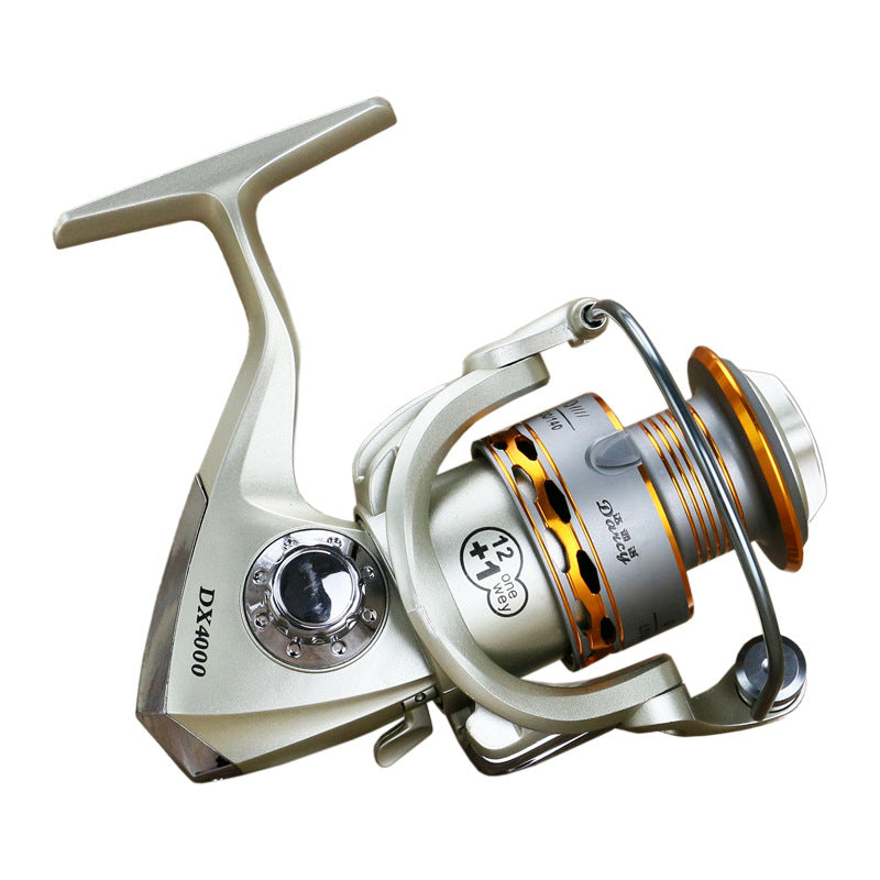 Fishing Metal Head Reel, Fishing Reel, Metal Handle