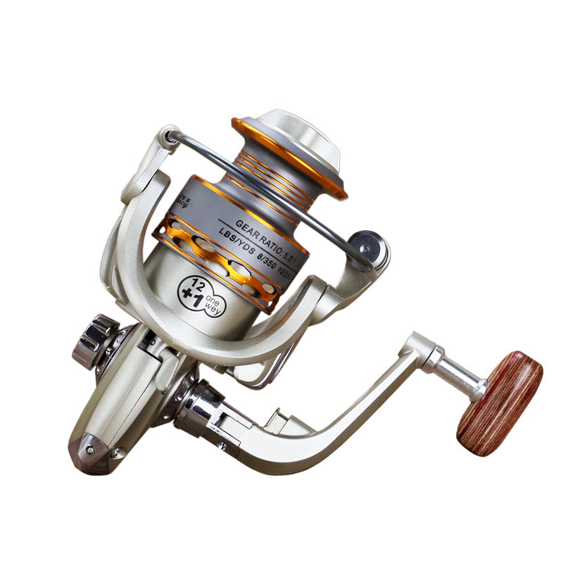 Fishing Metal Head Reel, Fishing Reel, Metal Handle