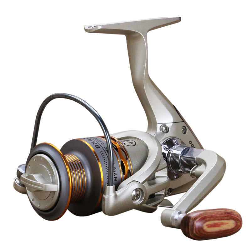 Fishing Metal Head Reel, Fishing Reel, Metal Handle