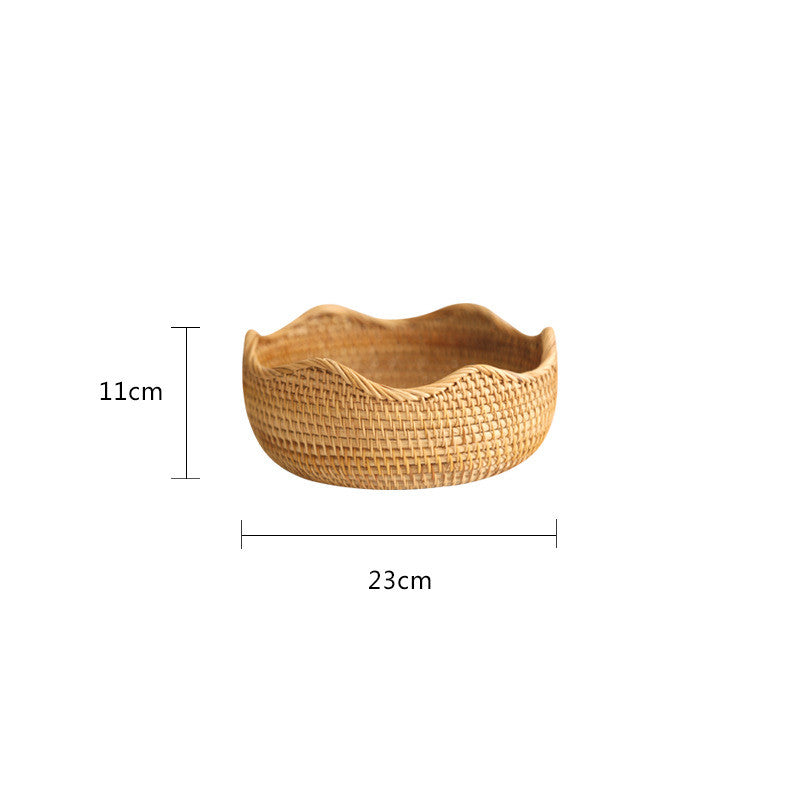 Home Bamboo Hand-Woven Basket