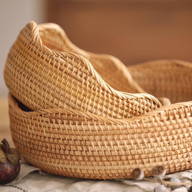 Home Bamboo Hand-Woven Basket