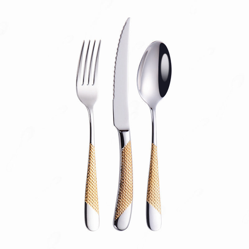 Home Stylish Luxury Stainless Steel Classic Style Cutlery Set