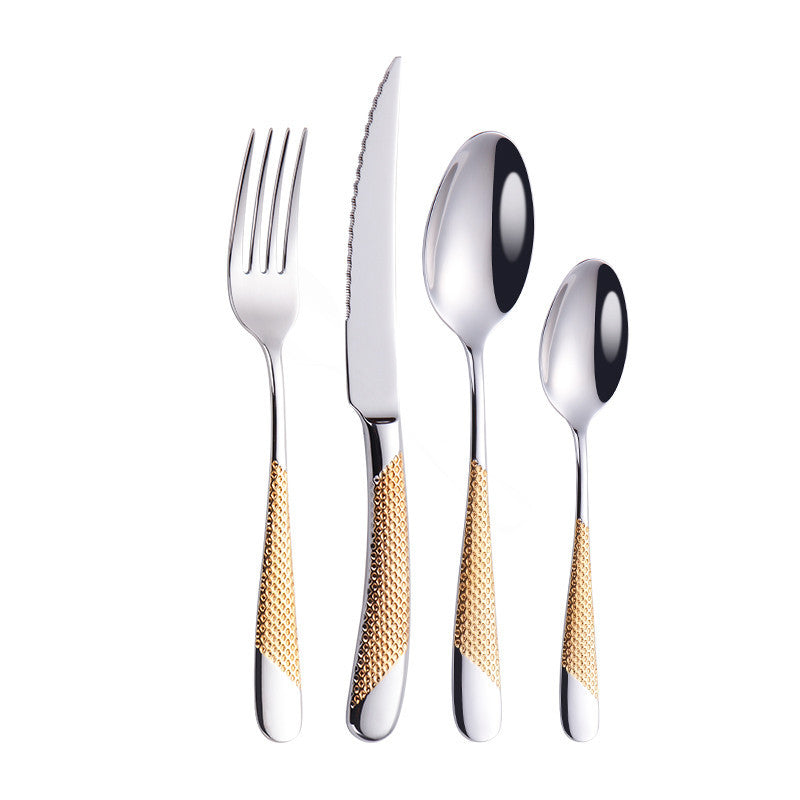 Home Stylish Luxury Stainless Steel Classic Style Cutlery Set