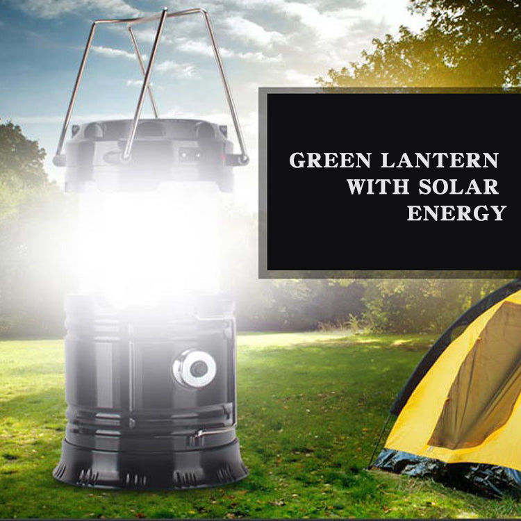 Camping Telescope Solar Lantern Outdoor Tent Lamp