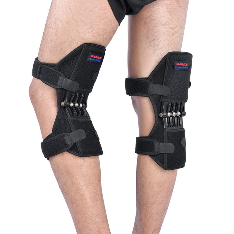 High Quality Knee Brace Spring Patella Booster Support for Squat Sports Knee Stabilizer