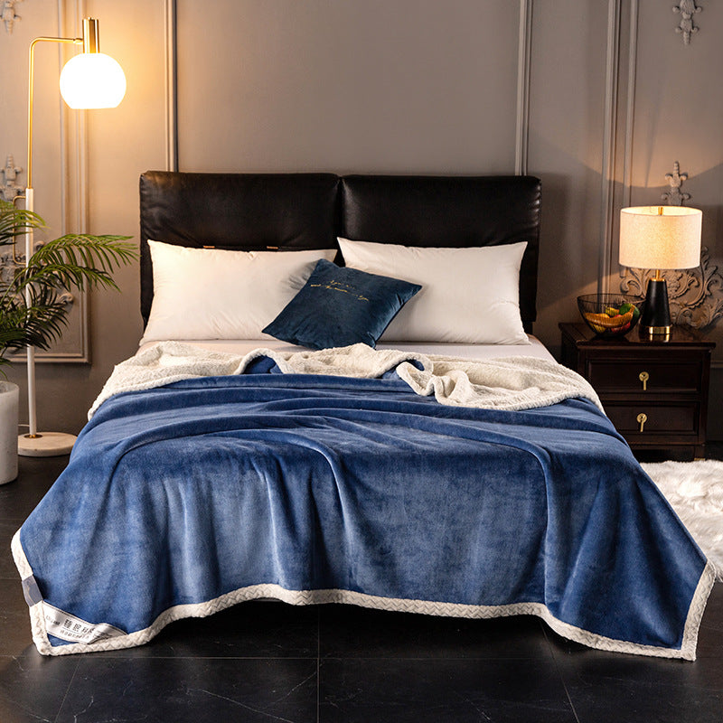 Home Luxury Double Thick Fleece Blanket