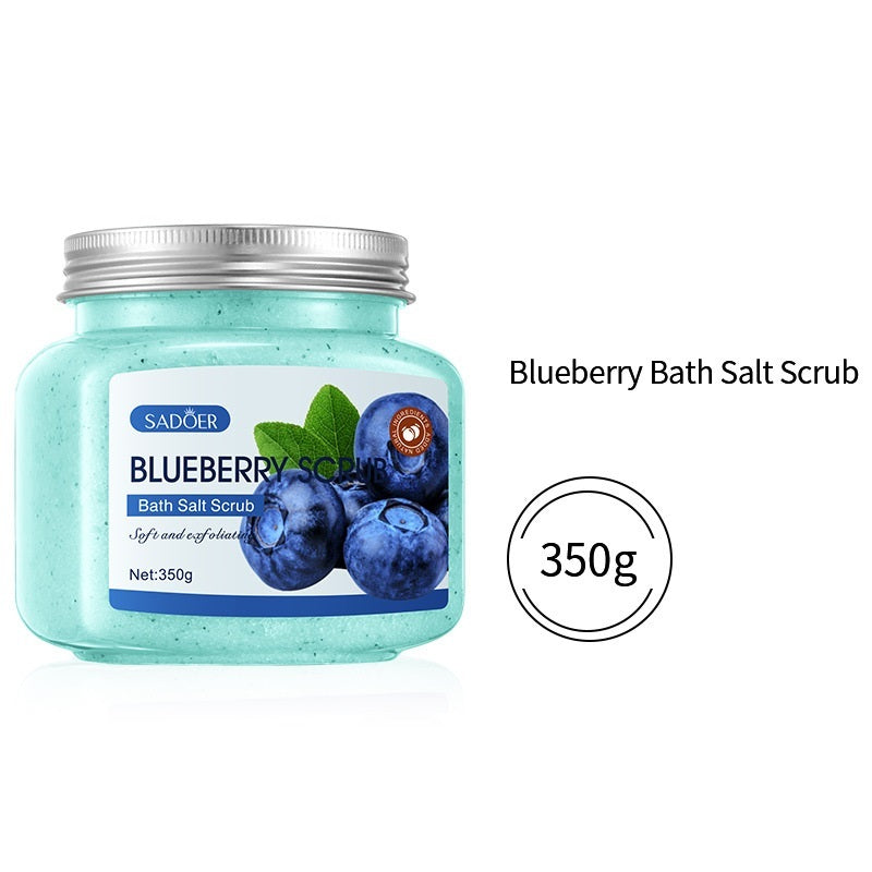 Mask Fruit Bath Salt Scrub Cream Exfoliating Body Care