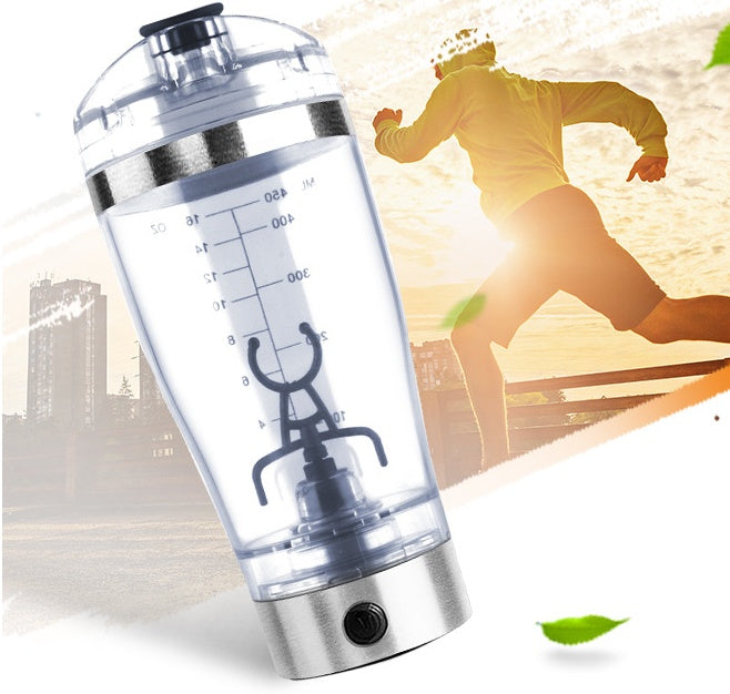 Electric Protein Shake Stirring USB Shake Bottle Milk Coffee Blender Kettle Sports and Fitness Charging Electric Shaker Cup