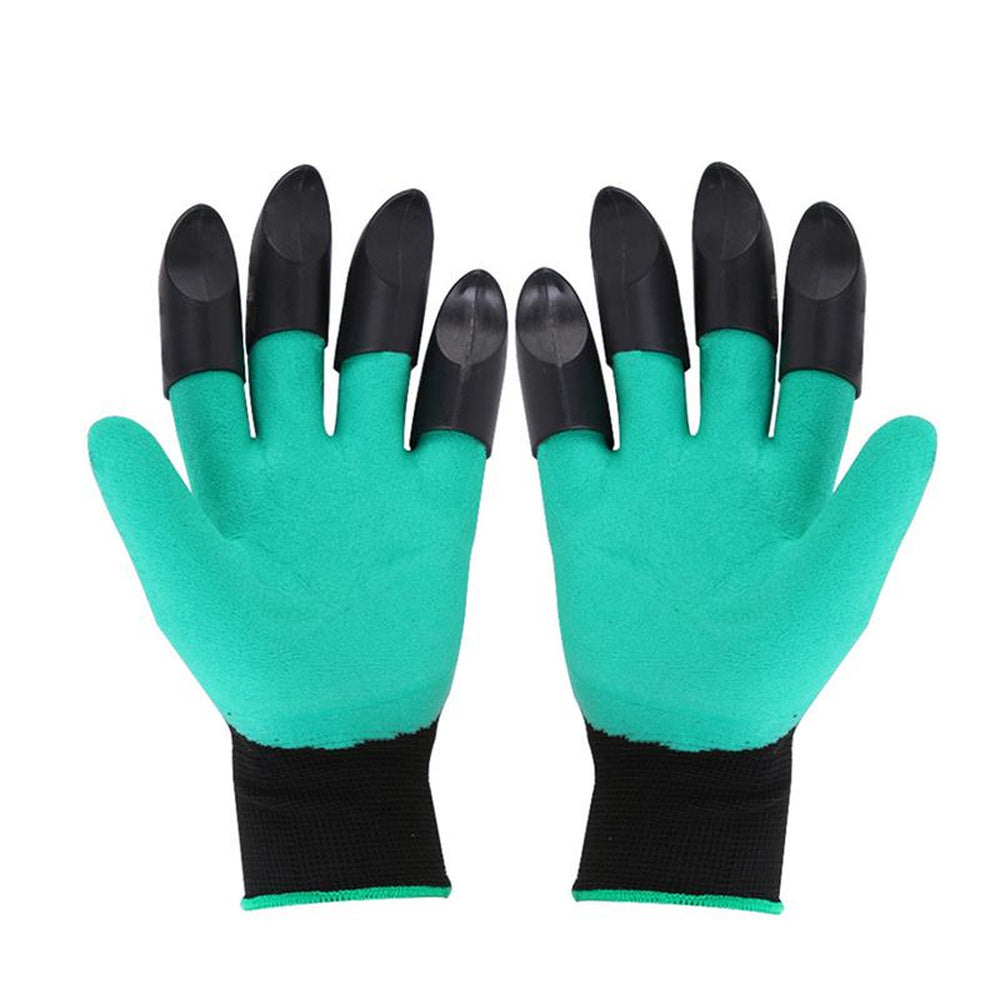 Garden Genie Gloves with Claws for Digging and Planting: Breathable Gardening Gloves for Yard Work