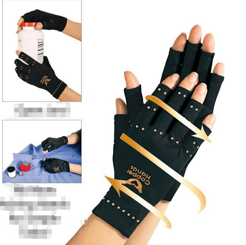 Copper Fiber Sports Health Recovery Gloves