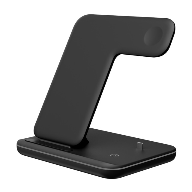 Home Office Wireless Mobile Phone Watch Earphone Charger 3 In 1 Wireless Charger Stand