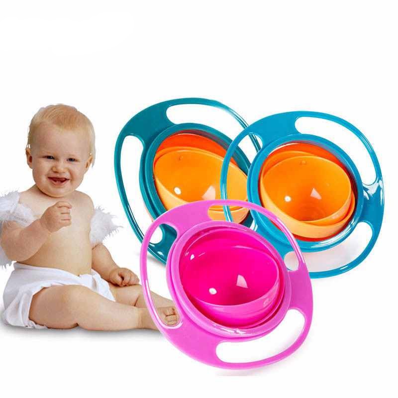 Children 360 Rotate Universal Spill-proof Bowl Dishes