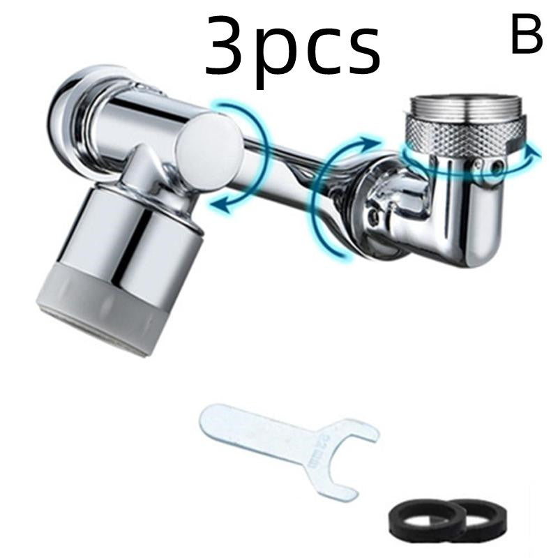 Home Multifunction Aerator Faucet Extender Universal Swivel Splash Resistant Faucet Shower