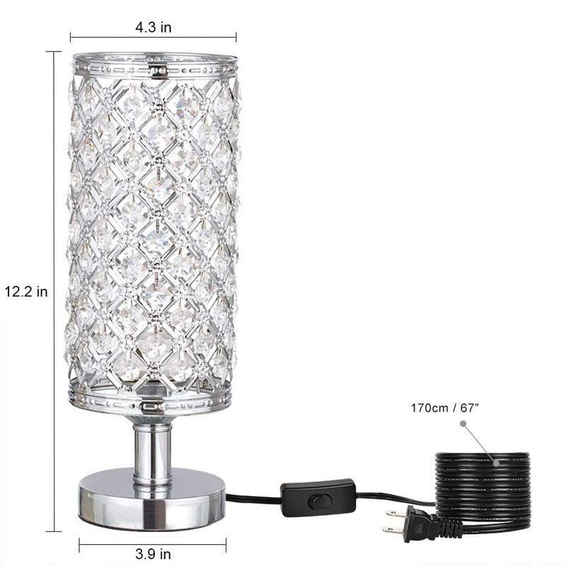 New Modern Crystal Table Lamp