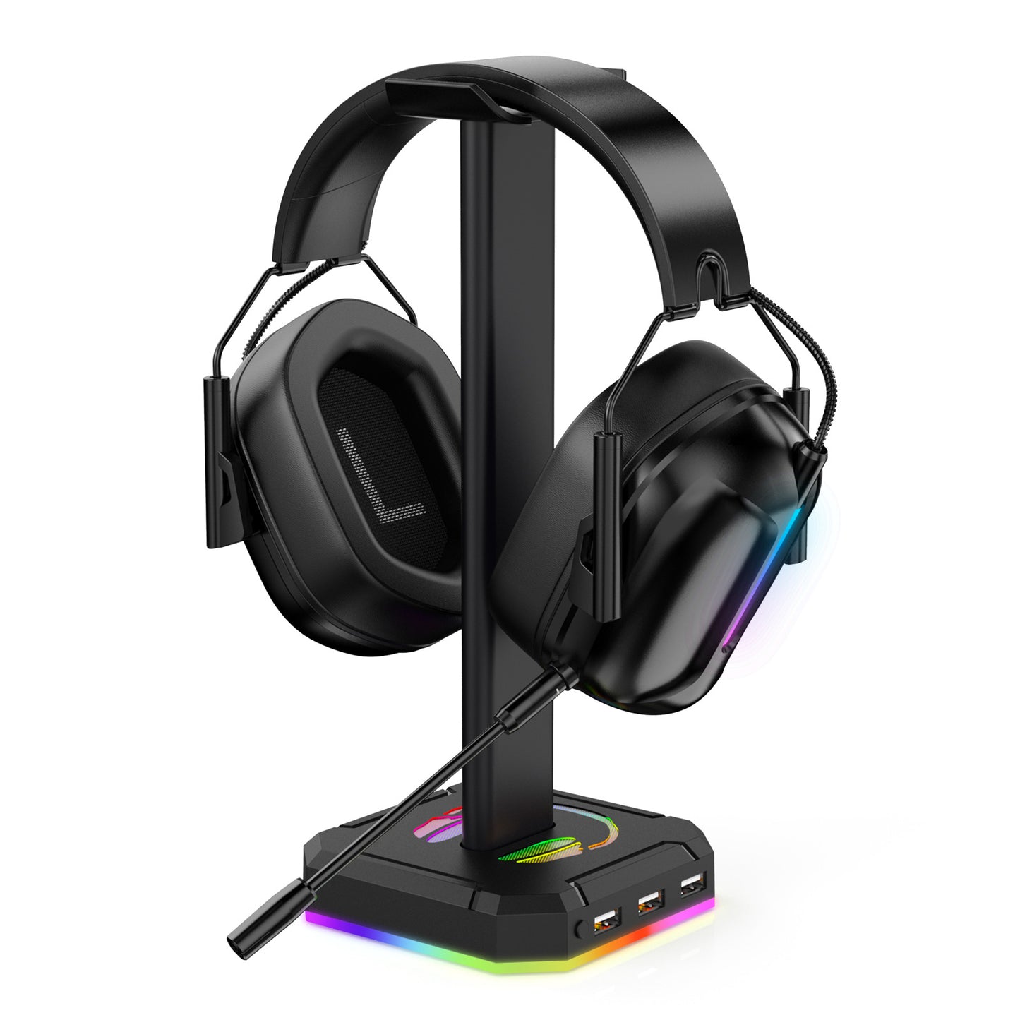 Home RGB Headphone Bracket Stand Headset E-sports Gaming