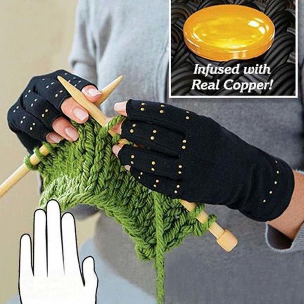 Copper Fiber Sports Health Recovery Gloves