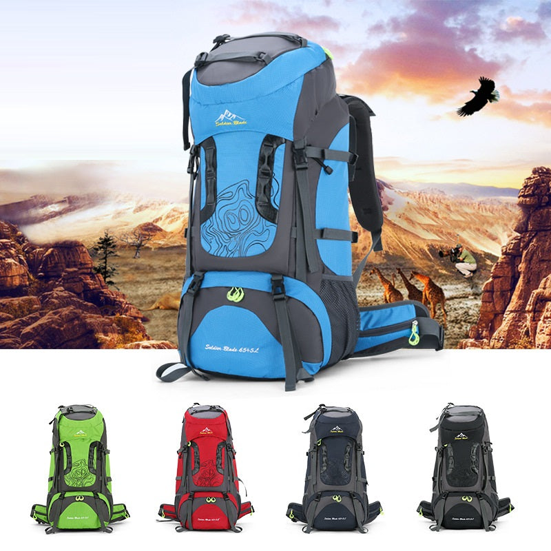 Camping Hiking Waterproof Capacity Backpack