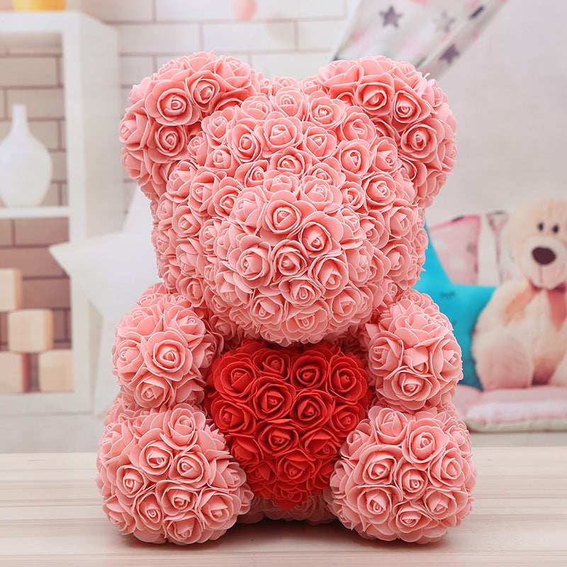 Valentine's Day Rose Bear Christmas All Season Holiday Gift