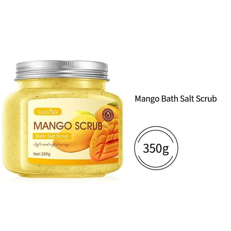 Mask Fruit Bath Salt Scrub Cream Exfoliating Body Care