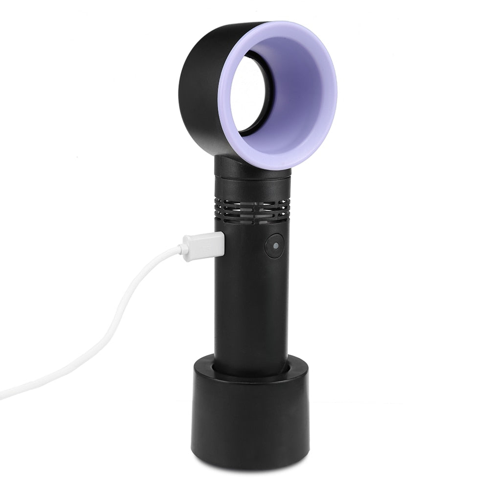 Portable Bladeless Fan- USB Charging Air Circulator