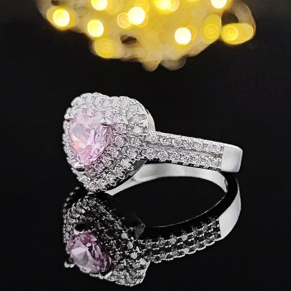 Women's Luxury Heart Ring