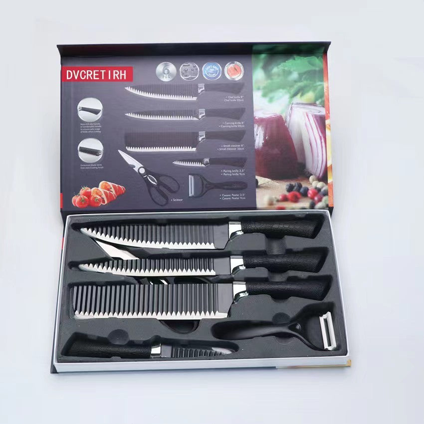 Home Stylish Stainless Steel Kitchen Knife Set