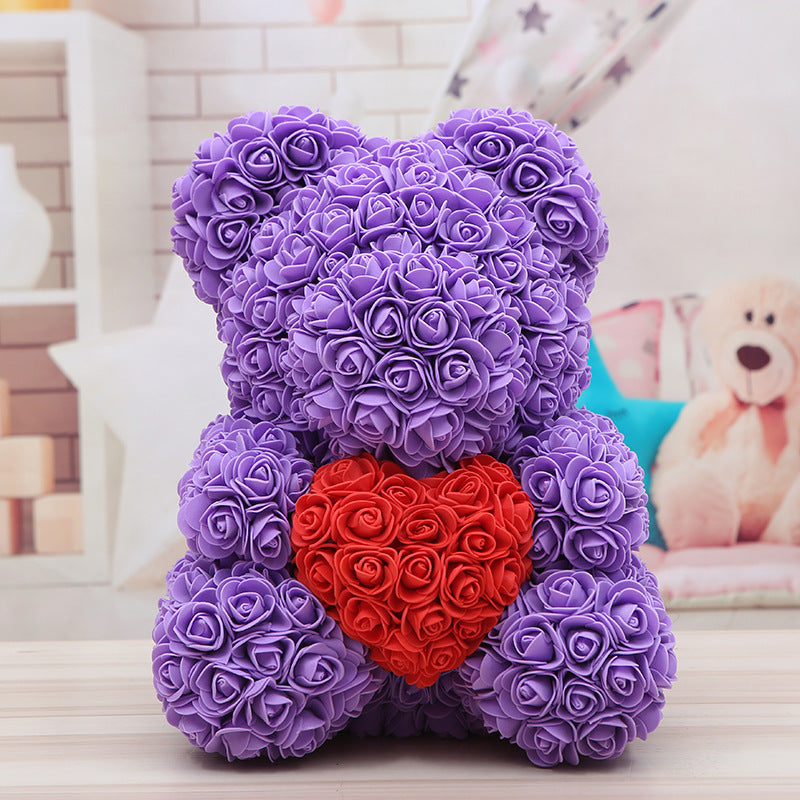 Valentine's Day Rose Bear Christmas All Season Holiday Gift